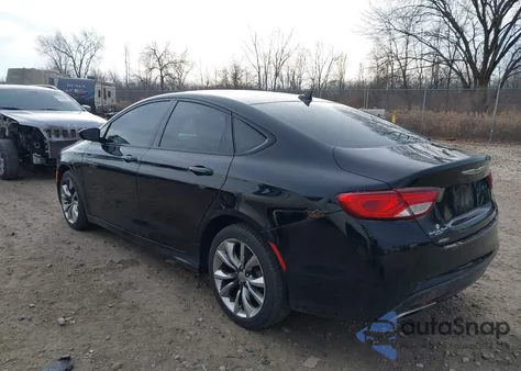 2015 Chrysler 200 S from USA, damaged, VIN 1C3CCCDGXFN757419
